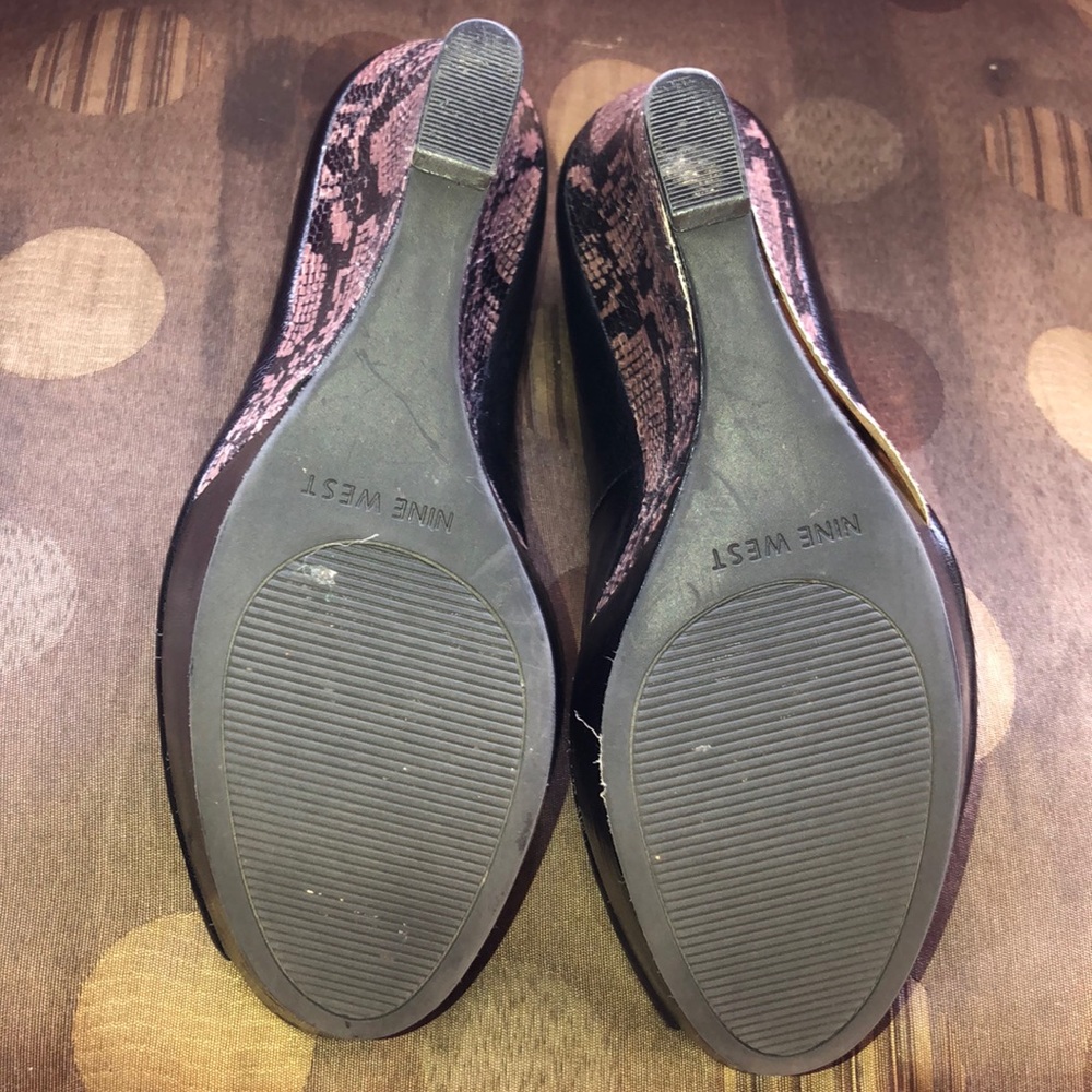 Nine West Snakeskin platform wedges - Picture 5 of 5